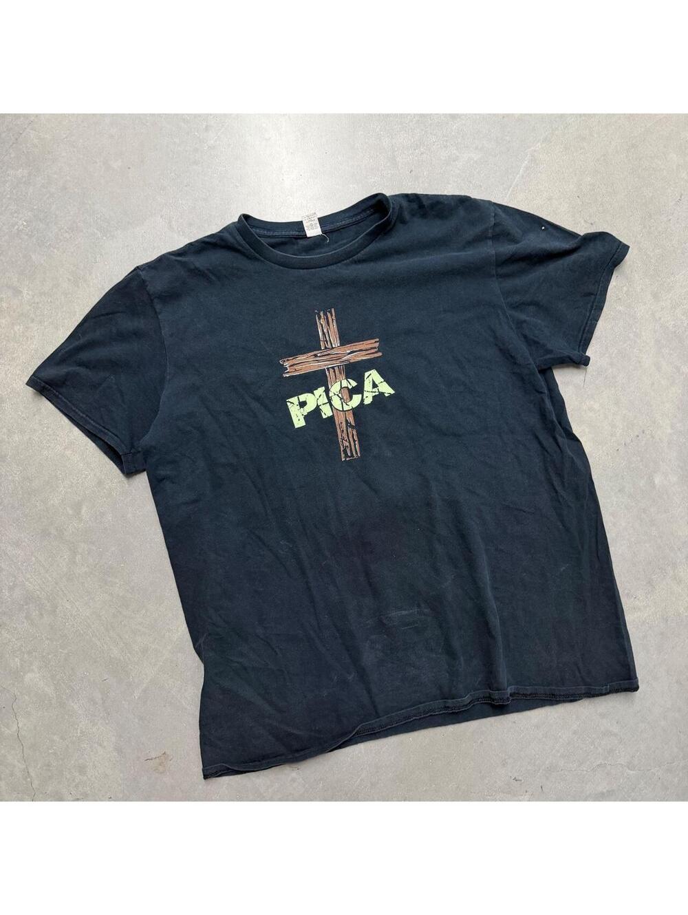 2000s Jeremiah 29:11 Jesus Breaks the Chains Christian Graphic Tee Men's Large